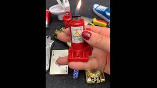 MOST AMAZING LIGHTER COLLECTION GOES VIRAL IN CHINA , Tik Tok /  اروع و اغرب القداحات ستشاهدها