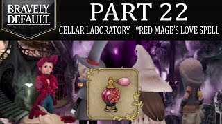 Bravely Default - Parte 22: Laboratorio del sótano | El hechizo de amor de Dandy DeRosa, el mago ...