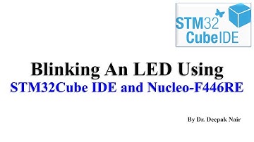 LED Blinking on STM32 Microcontroller Board