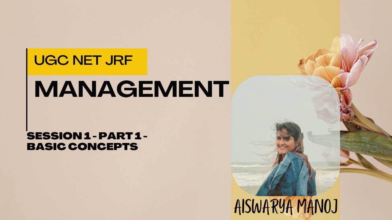 Unit 1 Part 1 - Basic Concepts of Management - YouTube