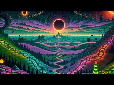 Psychedelic Trance mix March 2024 Surrealism AI Graphic video
