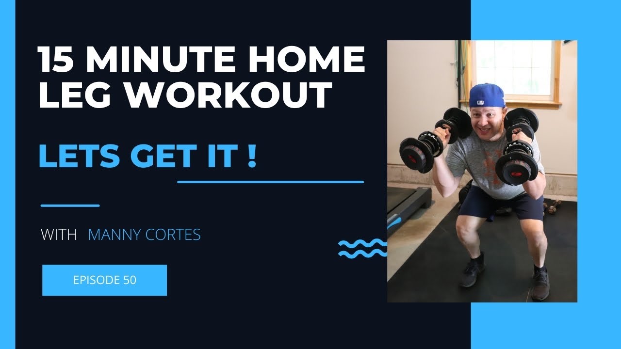 15 Minute Home Leg Workout - YouTube