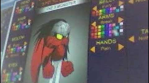 The X Monster - Sonic Character Designer