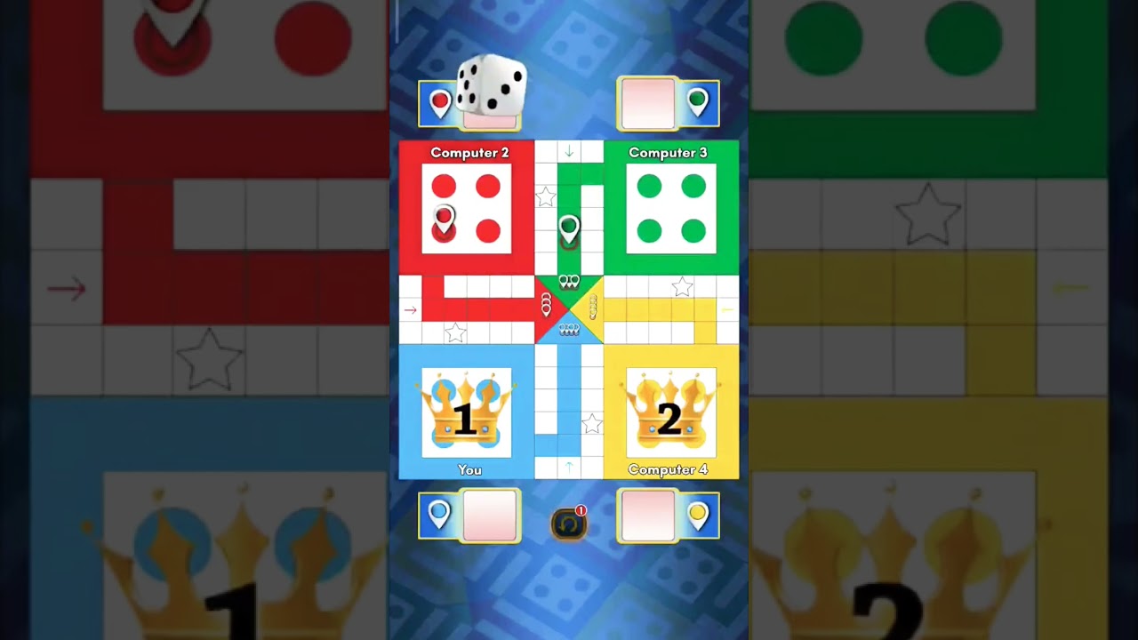 Ludo King Game in 2 Player || Ludo King Game Play || Ludo Game In Player's