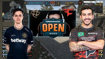 NIP vs FaZe - INFERNO map 1 -  DreamHack Open Fall 2020