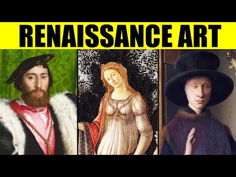प्रसिद्ध पुनर्जागरण पेंटिंग - प्रारंभिक, उच्च पुनर्जागरण और व्यवहारवाद कला के 100 महान उदाहरण