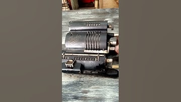 Sumadora mecanica antigua adding thales