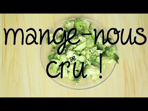 Vidéo: Comment Cuisiner Les Aliments Crus