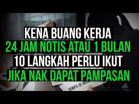 Video: Adakah anda mendapat bayaran selepas dibuang kerja?