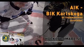 AIK-BIK Karlskoga ur en linjemans synvinkel
