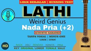 Karaoke Male LATHI - Weird Genius