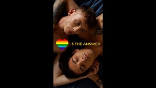 LOVE IS THE ANSWER! Happy Pride Month!