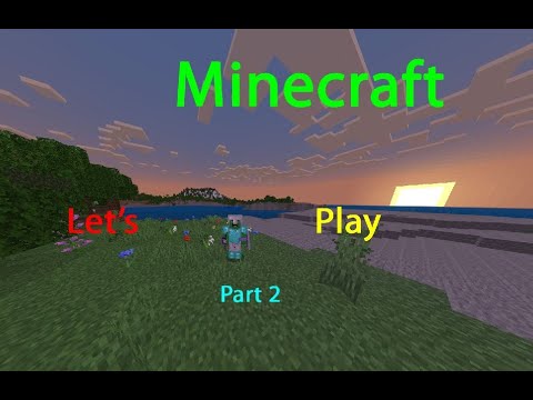 Minecraft Let's Play Part 2 - YouTube