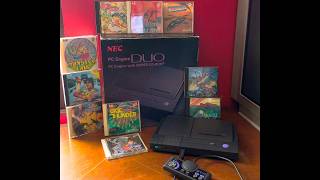 PC Engine HuCard + Super CD Rom² CRT Sony Trinitron Je change le jeu quand je veux -PC Engine Duo-