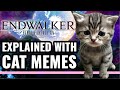 The story of ffxiv endwalker explained with cat memes