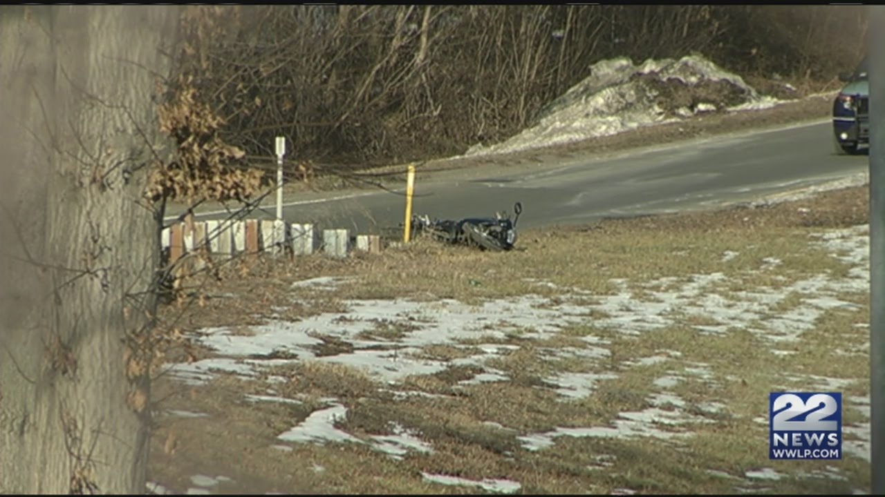 Motorcycle rider killed in crash on I-291 in Springfield - YouTube