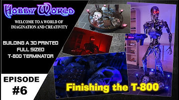 Building a 3D printed Full Scale T-800 Terminator Endoskeleton - Episode 6