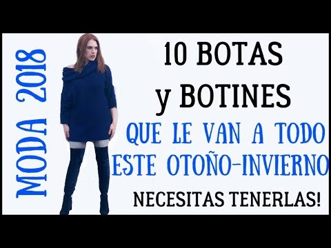 Botas & Botines Otoño invierno 2018 /Moda para Mujer