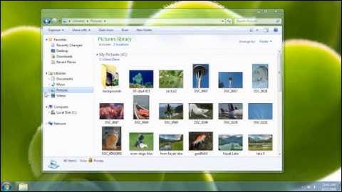 Finding and manipulating files with Windows 7