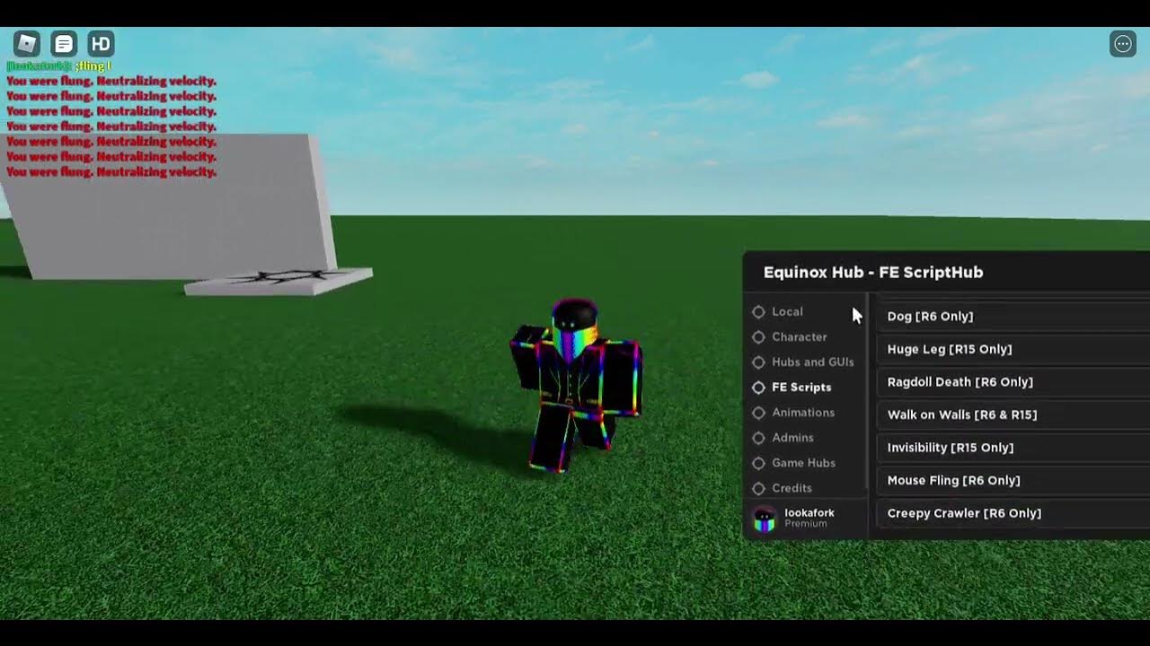 Equinox Hub - FE Script Hub Showcase [PASTEBIN] - YouTube