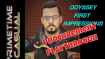 Elite Dangerous - Odyssey procurement mission playthrough