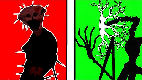Longboy_bonsai Vs The Boiled One || Doctor Nowhere Creatures - (Analog horror) Stick nodes animation