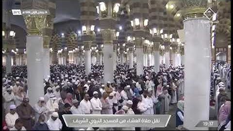 تلاوة من #المسجد_النبوي بصوت الشيخ عبدالله البعيجان