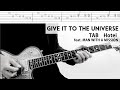 【TAB】Give It To The Universe Live ver feat. MAN WITH A MISSION ギターカバー 布袋寅泰 タブ譜