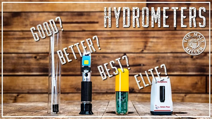 HOME BREW HYDROMETER COMPARISON  | THE MALT MILLER HOME BREWING CHAMPION