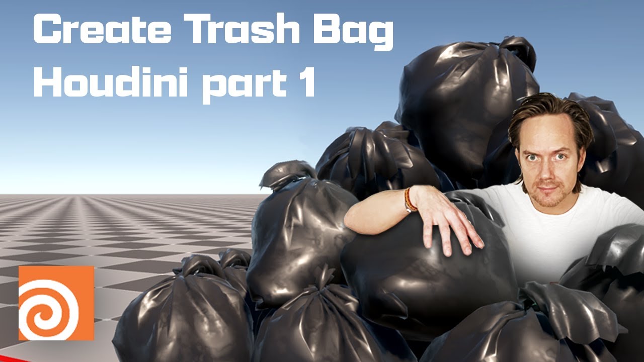 Create Trash Bag In Houdini part 1 - YouTube