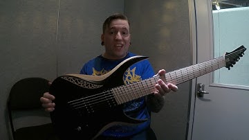 UNBIASED NAMM REVIEW - OD Rhea 7 string Guitar - NAMM 2018