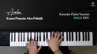 Avolia - Kamu Pemain Aku Pelatih (Official Karaoke Piano | Male Key)