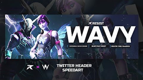 Twitter Header Speed Art | Photoshop Touch ( Android )
