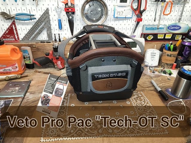 Veto Pro Pac: Tech LC HVAC Tool Bag on Vimeo