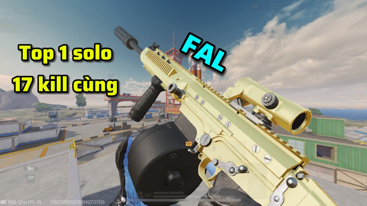 Blood Strike Việt Nam - Top 1 solo 17 kill cùng FAL