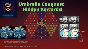 UMBRELLA Conquest Map Super Easy Step by Step guide | Teach me to Conquest | Mlb The Show 21