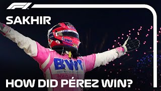 The Story Of Sergio Perez's Incredible Win | 2020 Sakhir Grand Prix