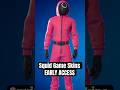 EARLY ACCESS Fortnite SQUID GAMES Bundle!