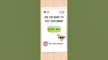BRAIN TEST: TRICKY PUZZLES LEVEL 249 #brain #braintest #puzzle #shorts #viral #trending #short