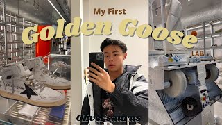 I CUSTOMISED MY FIRST GOLDEN GOOSE SNEAKERS 👟  | UNBOXING, MEN’S SHOPPING VLOG