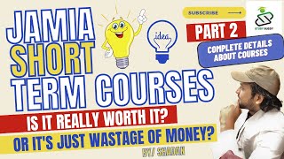 Jamia Millia Islamia Short Term Courses 2024 || JMI Skill-based Course || is it really worth it? screenshot 2