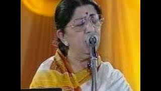 Lata Mangeshkar - Jo Wada Kiya (Live Performance)