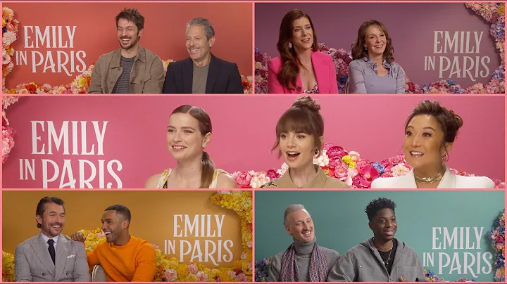 EMILY IN PARIS Season 3 Cast Interviews! Lily Coll...
