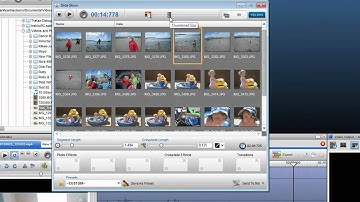 How to make a quick Photo Slideshow in Video Editing Software (trakAxPC)
