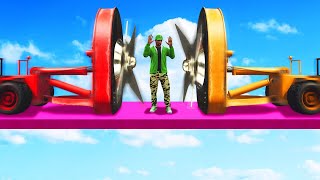 EXTREME BLENDER TRUCK CHALLENGE! (GTA 5 Funny Moments)