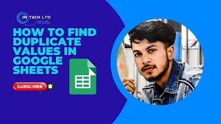 how to find duplicate values in google sheets - tutorial in Bangla