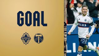 GOAL by Ryan Gauld 2’ | Vancouver Whitecaps FC vs Portland Timbers | March 30, 2024