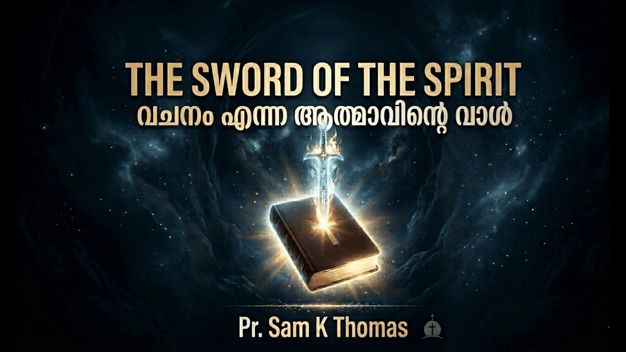 ആത്മീയ പോരാട്ടം: വചനം എന്ന ആത്മാവിന്റെ വാൾ by Pr Sam Thomas