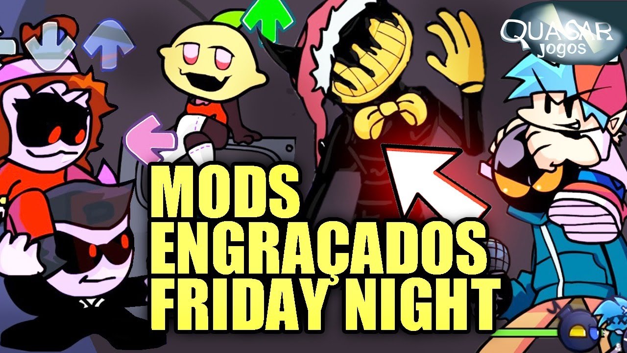 MODS ASSUSTADORES DE FRIDAY NIGHT FUNKIN - PARTE 9 - Quasar Jogos 