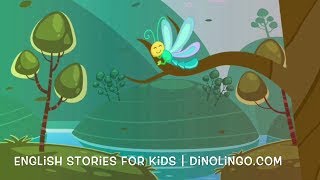 كتب اللغة الإنجليزية للأطفال - The monkeys and the dragonflies - الإنجليزية للأطفال - Dinolingo